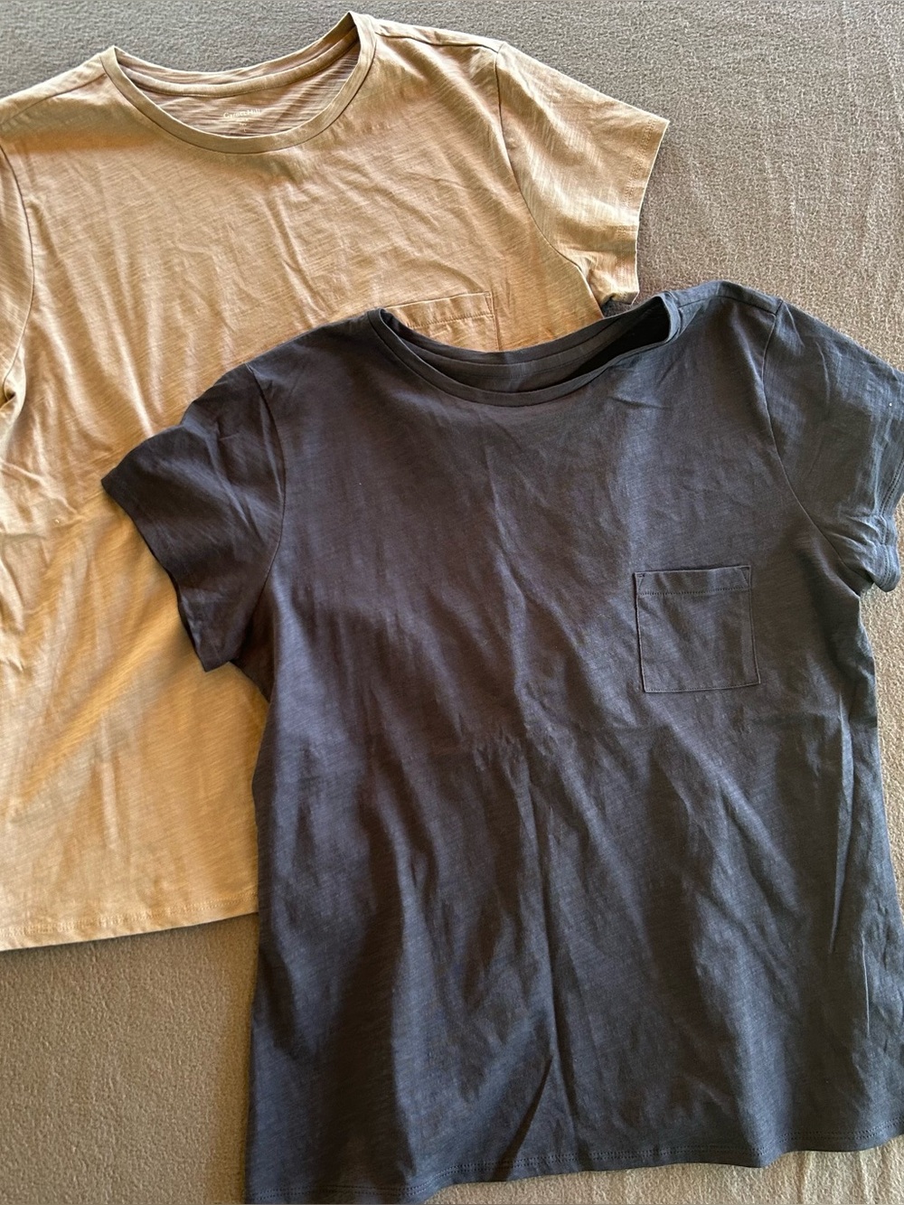 Garnet Hill T-Shirt Lot Women’s Size Large Organic Cotton Minimalist Coastal